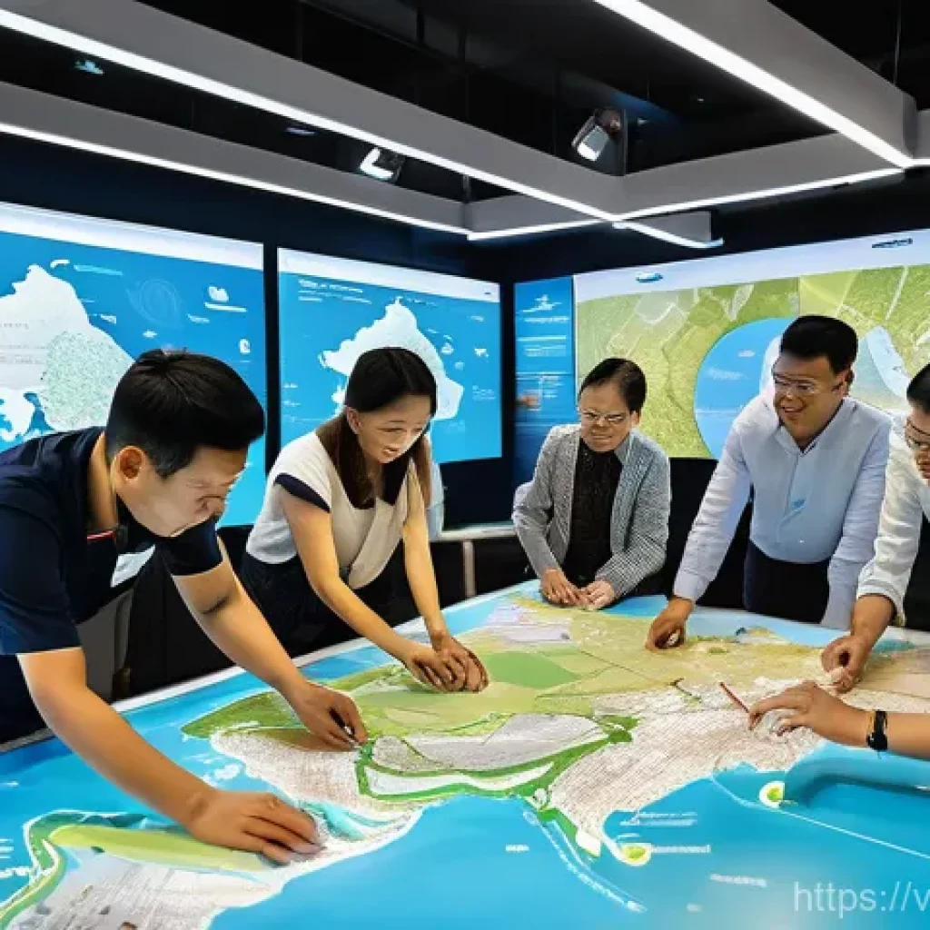 생태계 중심 사고와 협력적 거버넌스 - **Prompt 1: Collaborative Future of Vietnam**
    "A vibrant, dynamic scene showcasing a diverse gro...