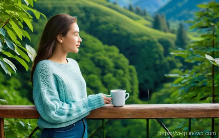 생태계 중심 사고와 생태계 서비스 - Image Prompt 1: Morning Serenity and Nature's Gift**