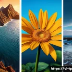 생태계 중심 사고와 새로운 가치 창출 - Here are three detailed image prompts: